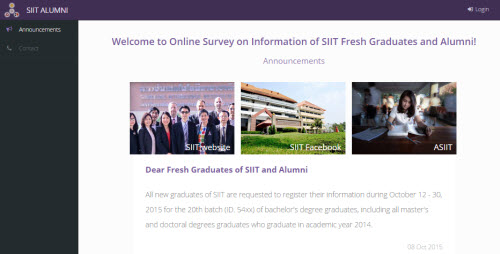 Alumni Survey Web